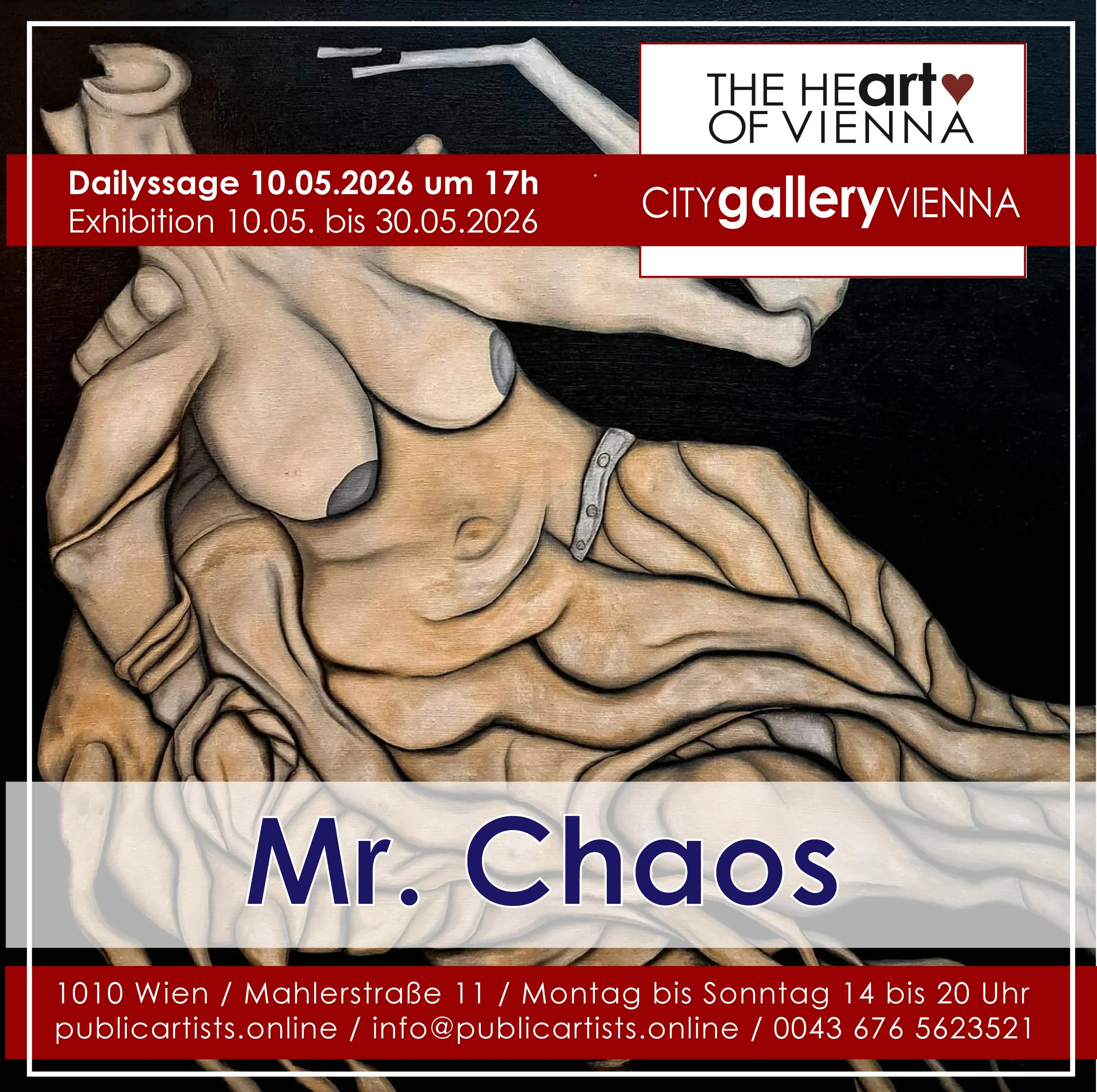 Mr Chaos nella CITYgalleryVIENNA
