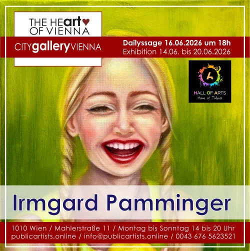 HALL OF ARTS präsentiert Irmgard Pamminger in der CITYgalleryVIENNA