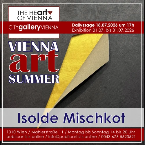 Isolde Mischkot im “VIENNA ART SUMMER” in der CITYgalleryVIENNA