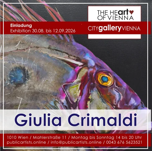 Giulia Crimaldi in the CITYgalleryVIENNA