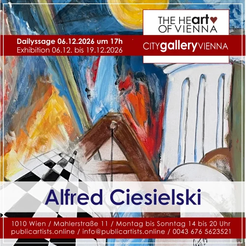Alfred Ciesielski à la CITYgalleryVIENNA