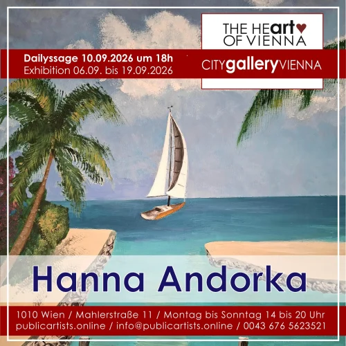 Hanna Andorka at the CITYgalleryVIENNA