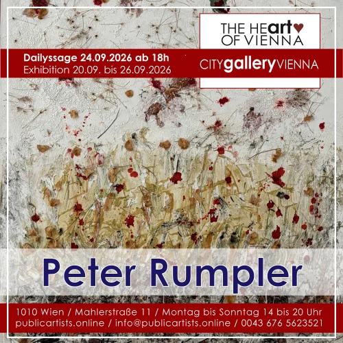 Peter Rumpler at the CITYgalleryVIENNA