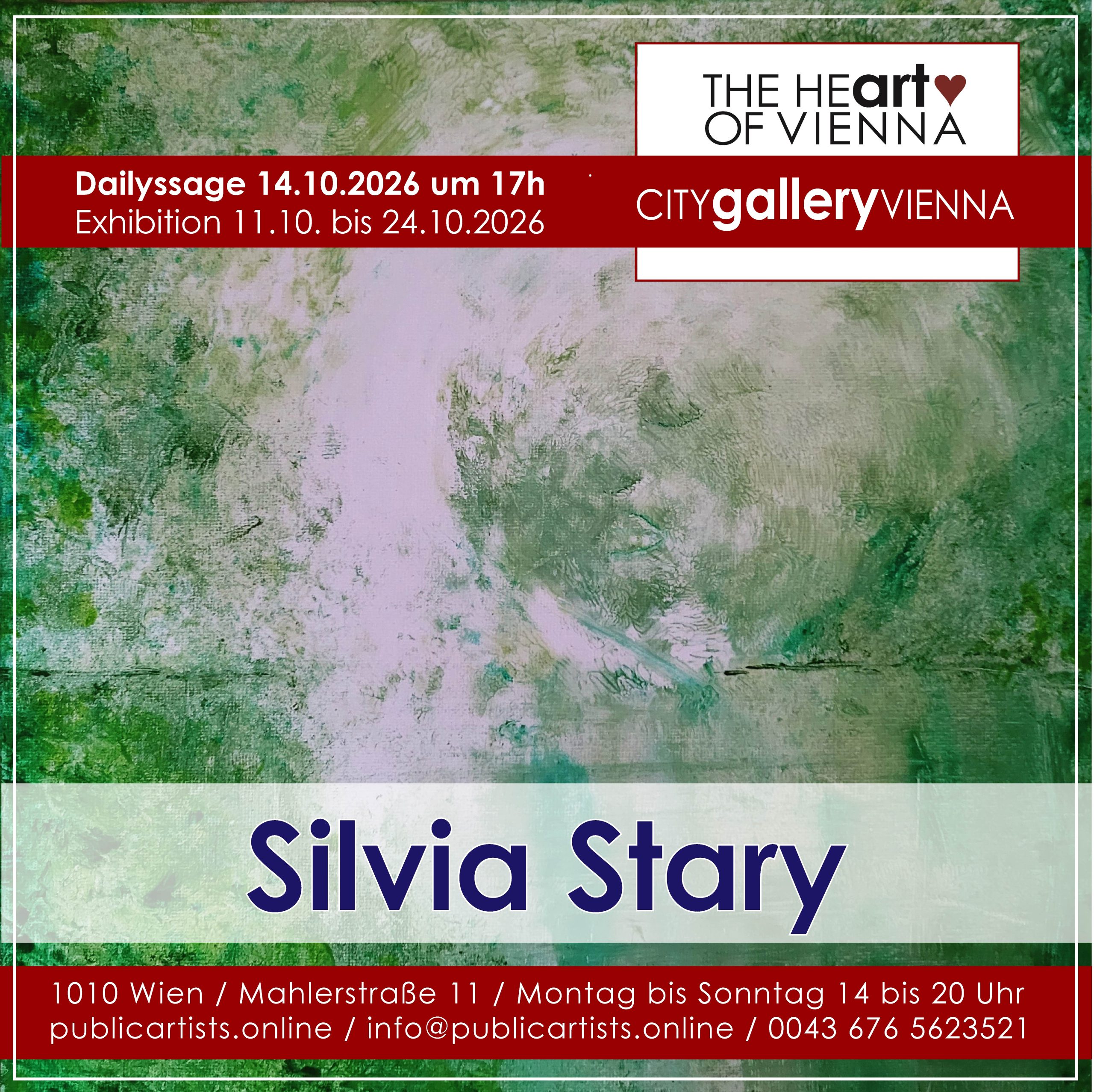 Silvia Stary à la CITYgalleryVIENNA