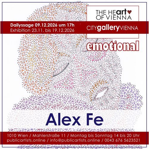 Alex Fe shows EMOTIONAL at the CITYgalleryVIENNA