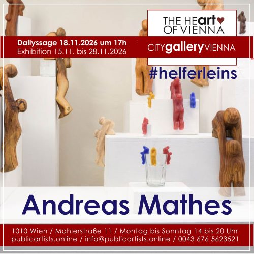 Andreas Mathes at the CITYgalleryVIENNA