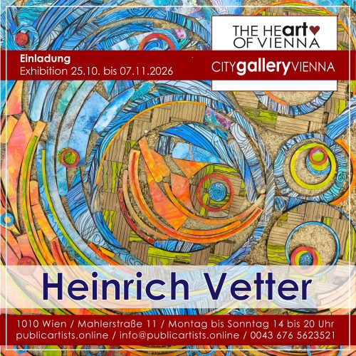 Heinrich Vetter at the CITYgalleryVIENNA