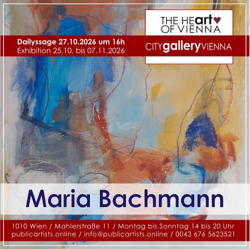 Maria Bachmann à la CITYgalleryVIENNA