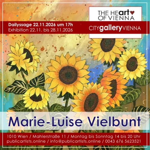 Marie-Luise Vielbunt at the CITYgalleryVIENNA