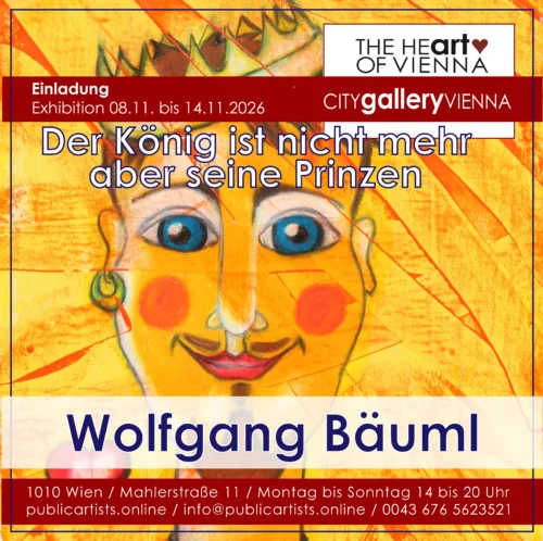 Wolfgang Bäuml at the CITYgalleryVIENNA
